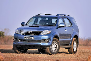 new toyota fortuner front lokk and view