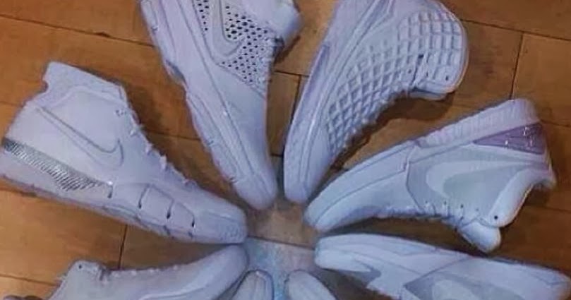 kobe bryant white sneakers