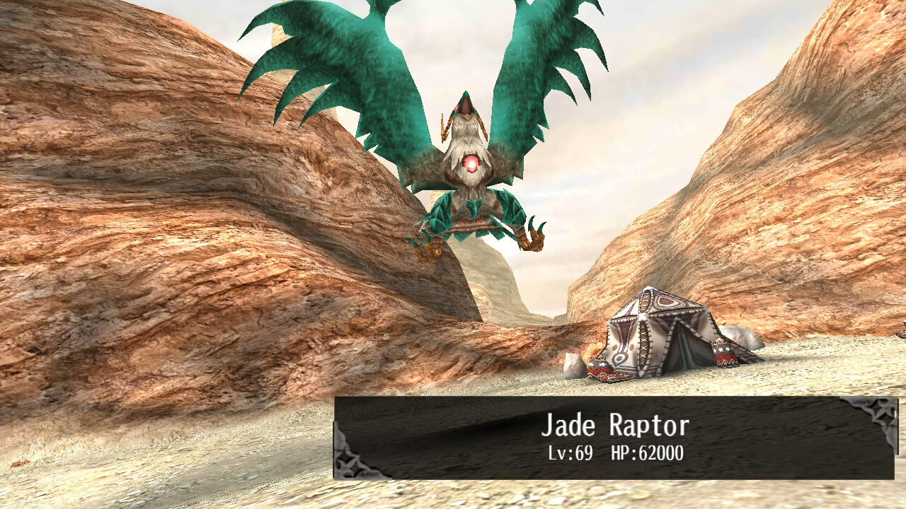 Jade Raptor Boss Toram Toram's Boss
