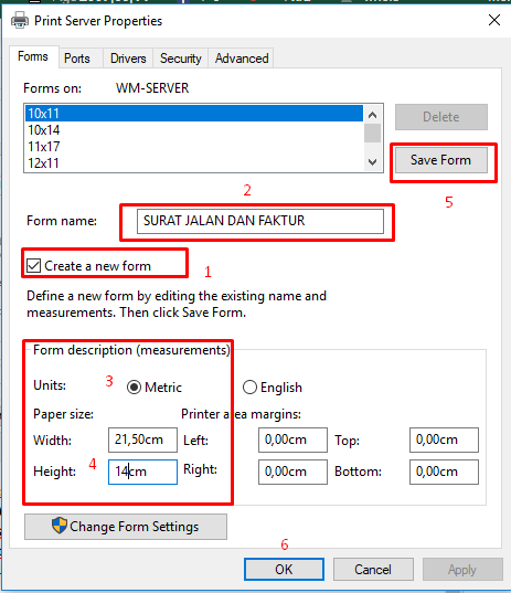 Cara Menambah Ukuran Kertas Di Printer Dot Matrix Epson LX