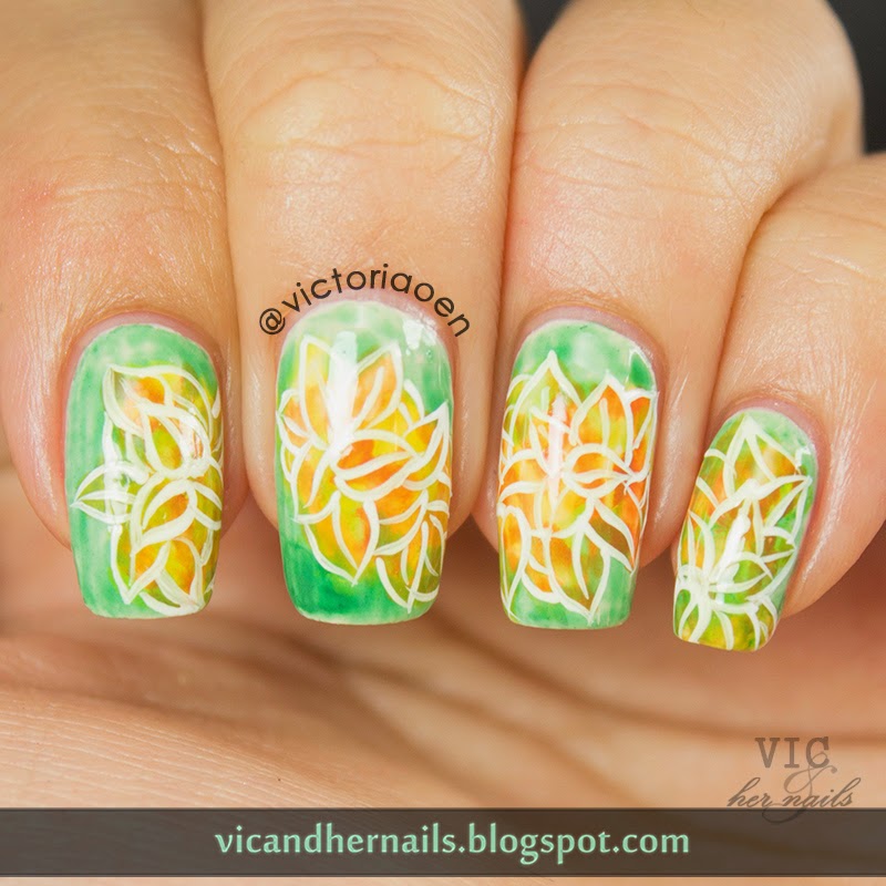 Vic and Her Nails The Digital Dozen Does Countries & Cultures Day 2