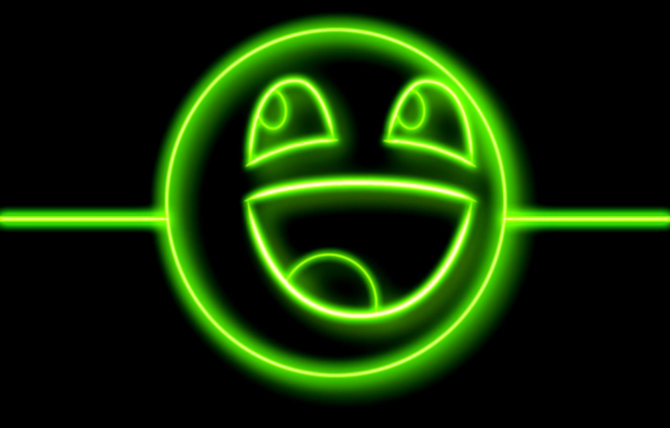 Mobile Wallpaper Wallippo and Awesome Neon Green Desktop