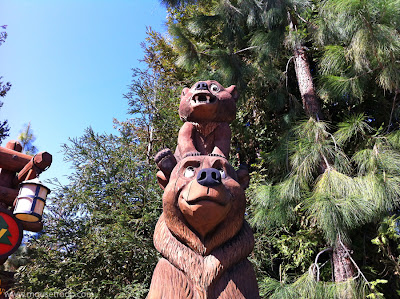 Kenai Koda Brother Bear DCA statue Disney California Adventure
