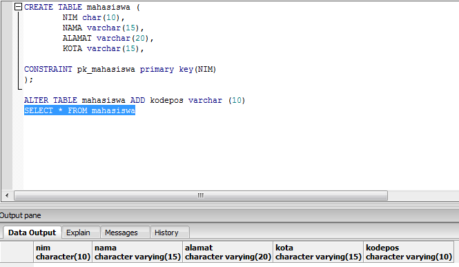 Primary key varchar. Primary key varchar