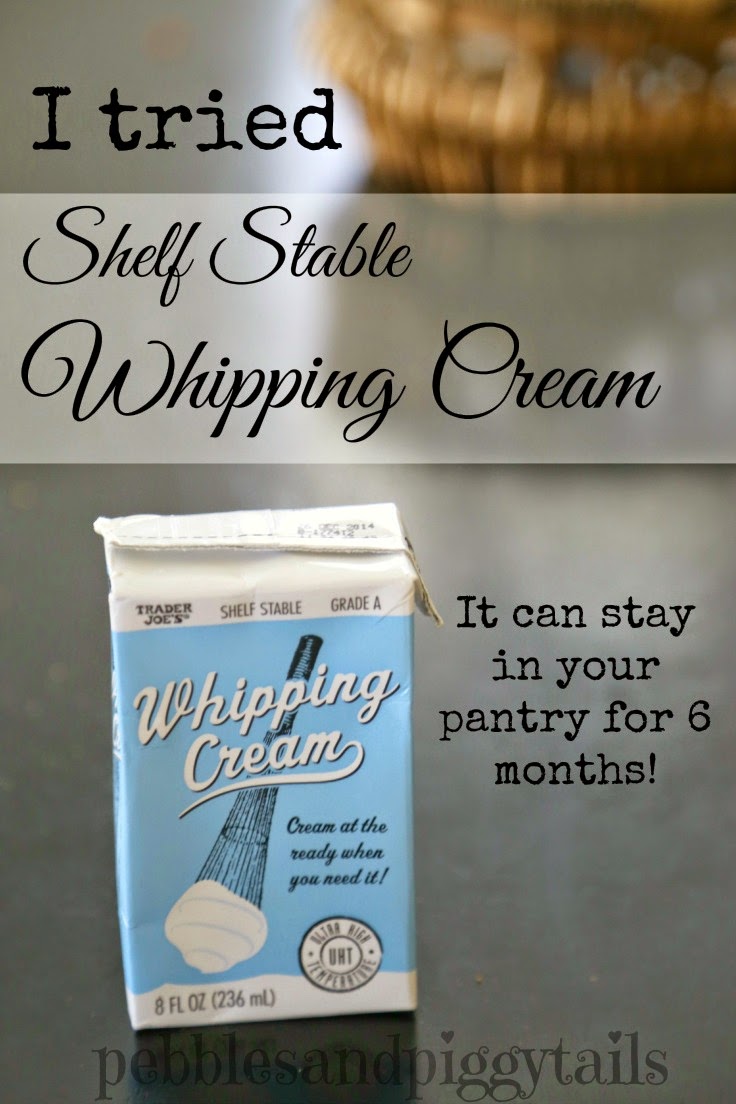 I Tried Shelf Stable Whipping Cream Making Life Blissful