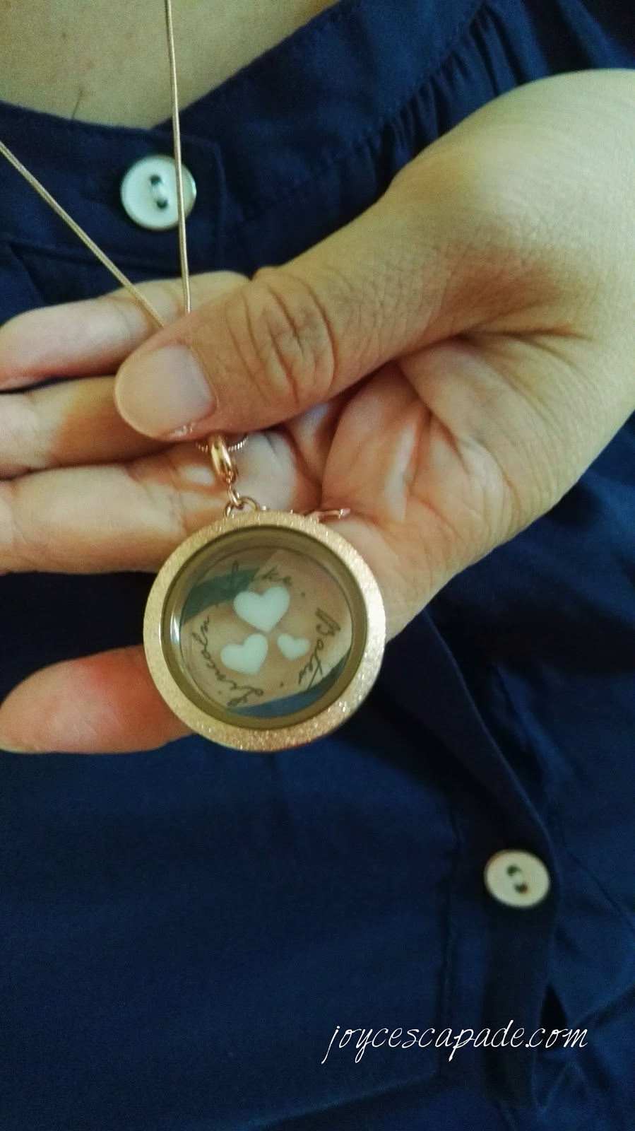 My breastmilk keepsake jewelry crafted by Keepsake by Ryo, Singapore