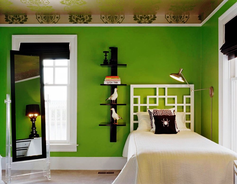 36 kombinasi warna  cat kamar  tidur  minimalis 2 warna  agar 
