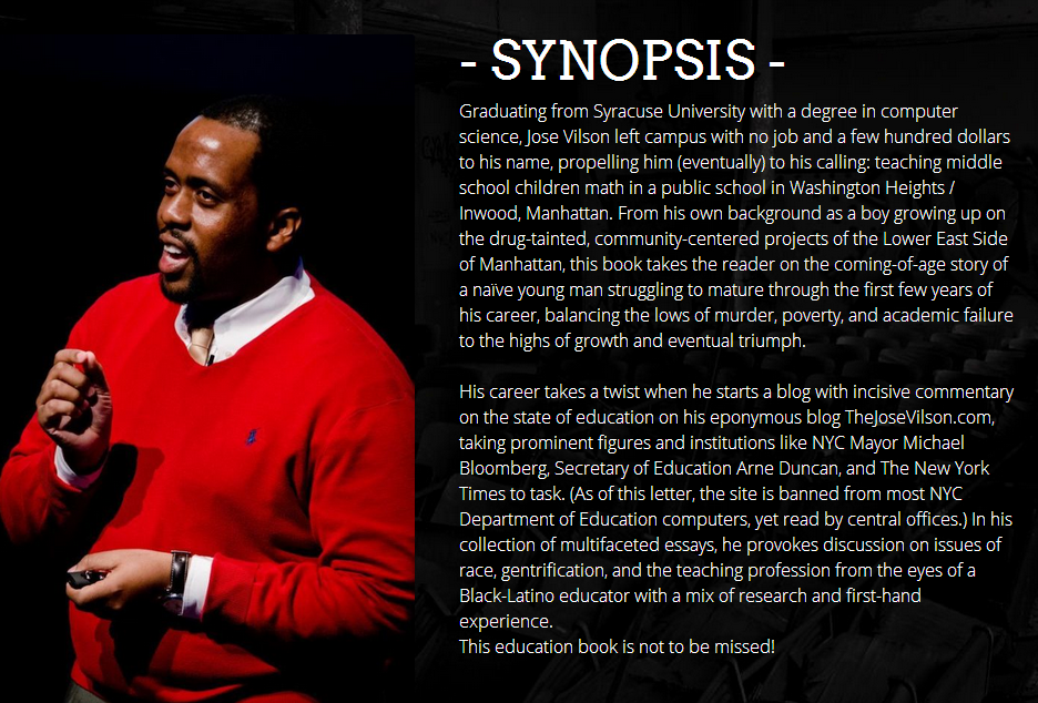 Big Education Ape This Is Not A Test The Book by Jose Vilson