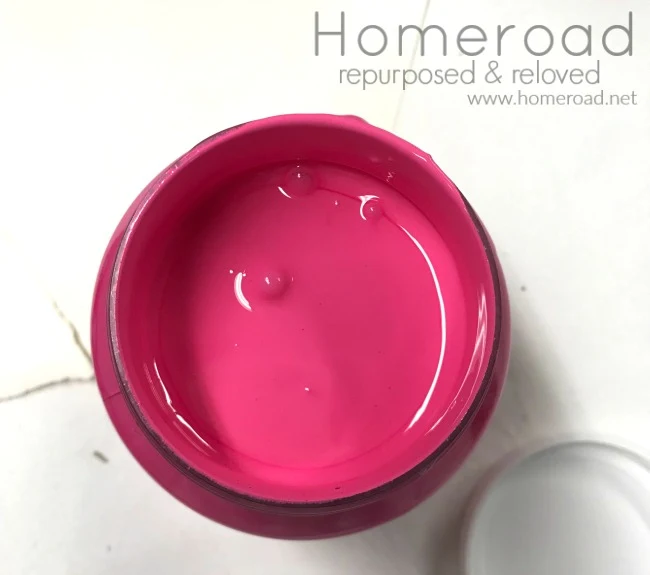 CUREiously Pink Fusion Mineral Paint for a CURE