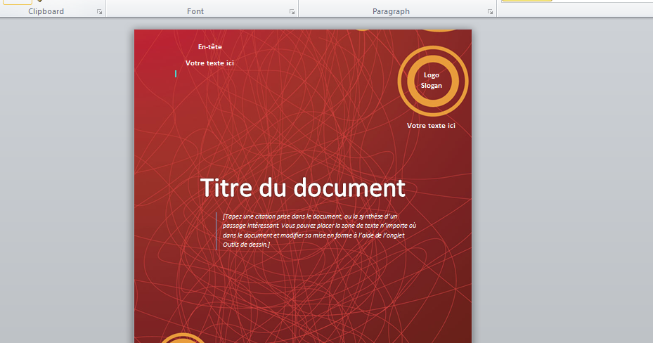 [Docx] Telecharger page de garde rapport de stage