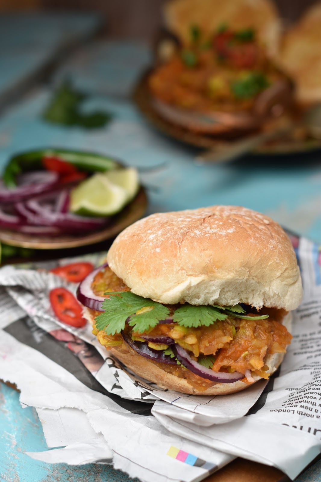 Pav Bhaji Indian Street Food simply.food