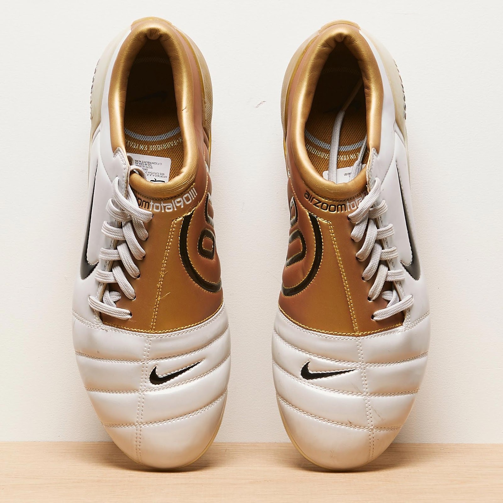Gold Nike Total 90 Iii Football Boots Nike Total 90 III TF White