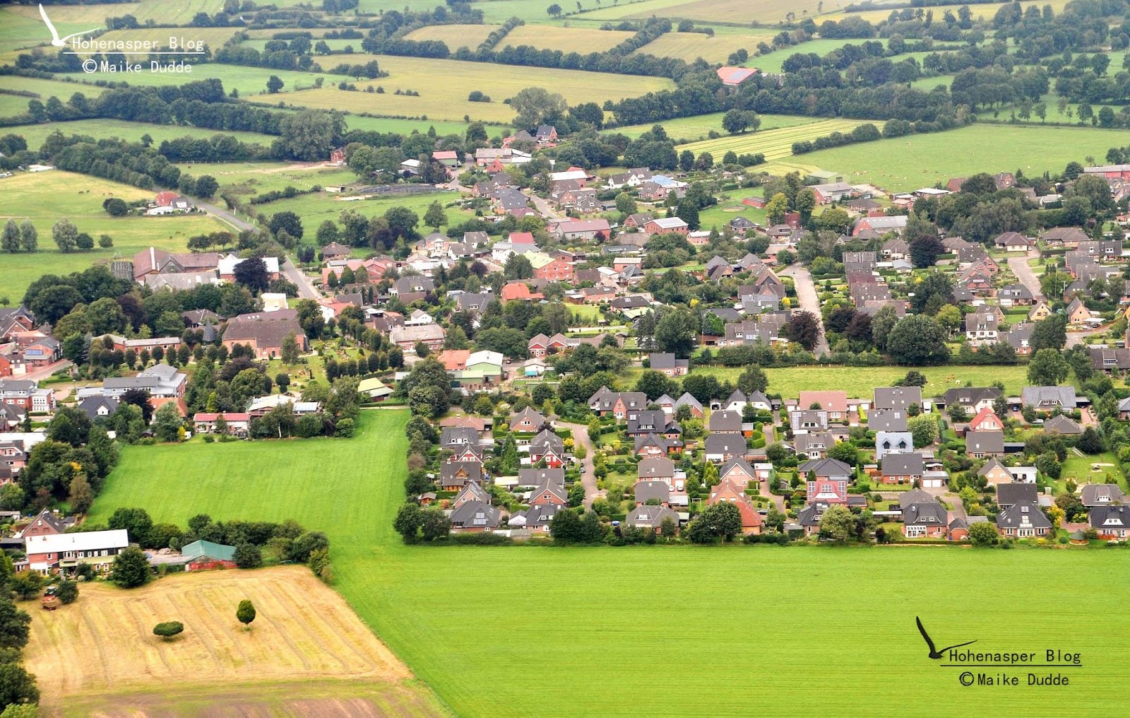 Hohenaspe eine Gemeinde stellt sich vor! Über den Dächern von Hohenaspe
