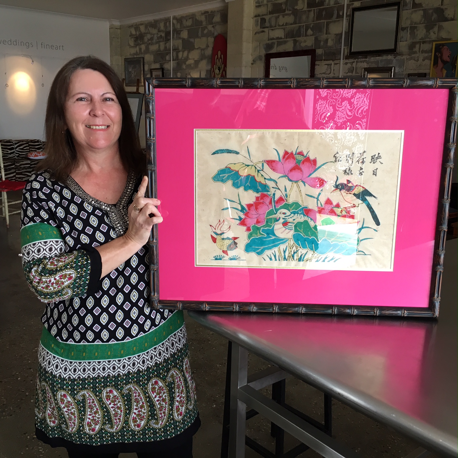 Redcliffe Framing Loving this finished Rice Paper Artwork, love the