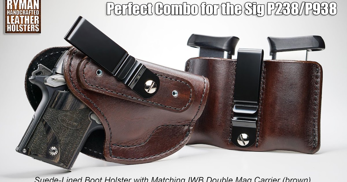 Ryman Holsters' Photo Blog Perfect Combo! Boot Holster and Mag Carrier