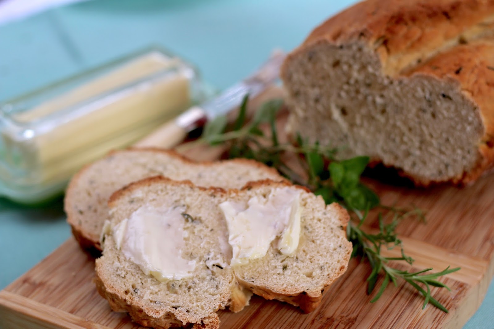 Fresh Herb Yogurt Bread Diary of a Mad Hausfrau
