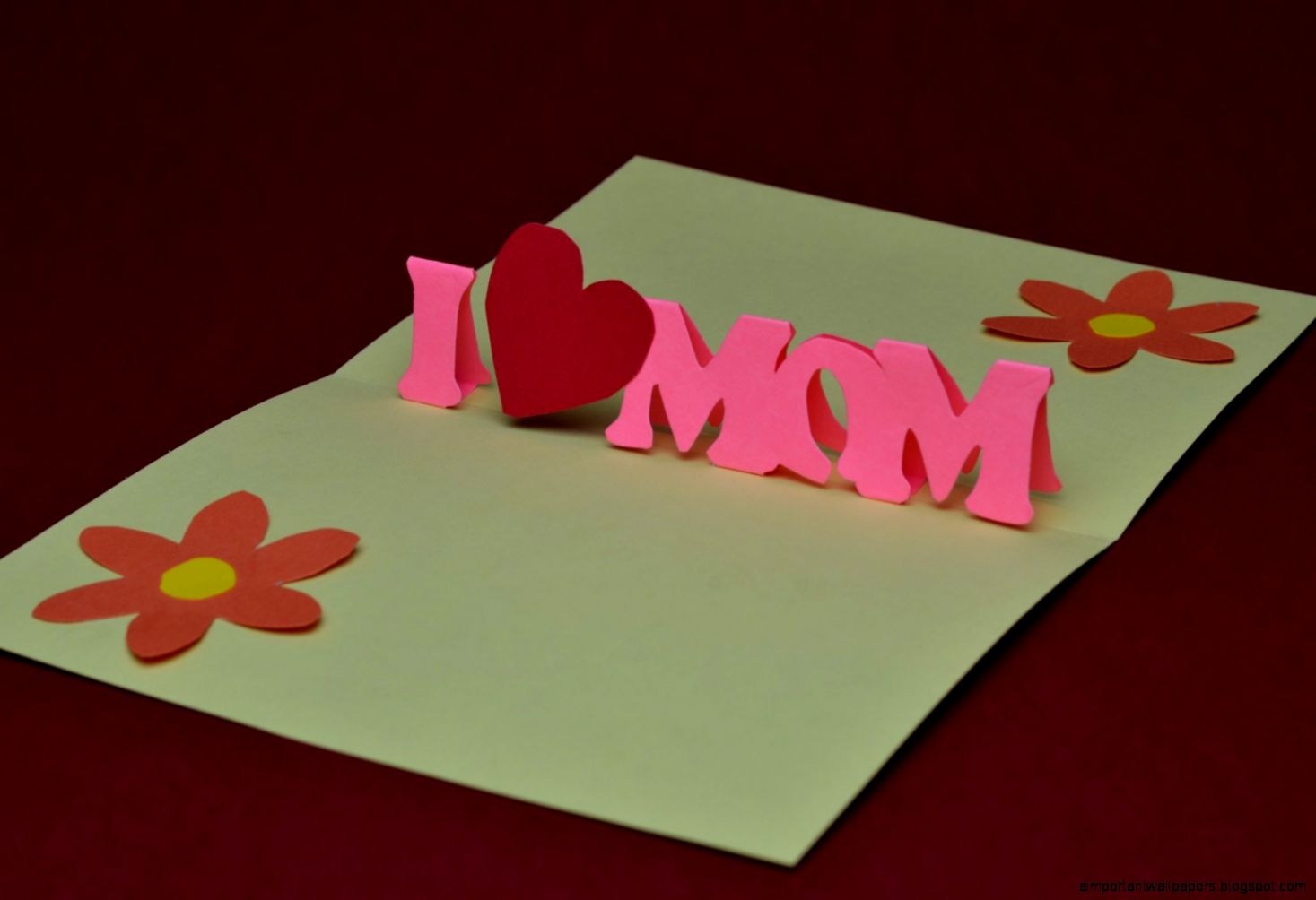 Free Mother39s day Pop Up Card Template and Tutorial  Creative Pop