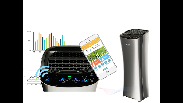 全台第一台智慧物聯空氣清淨機問世！安心加族iClean小腰機 