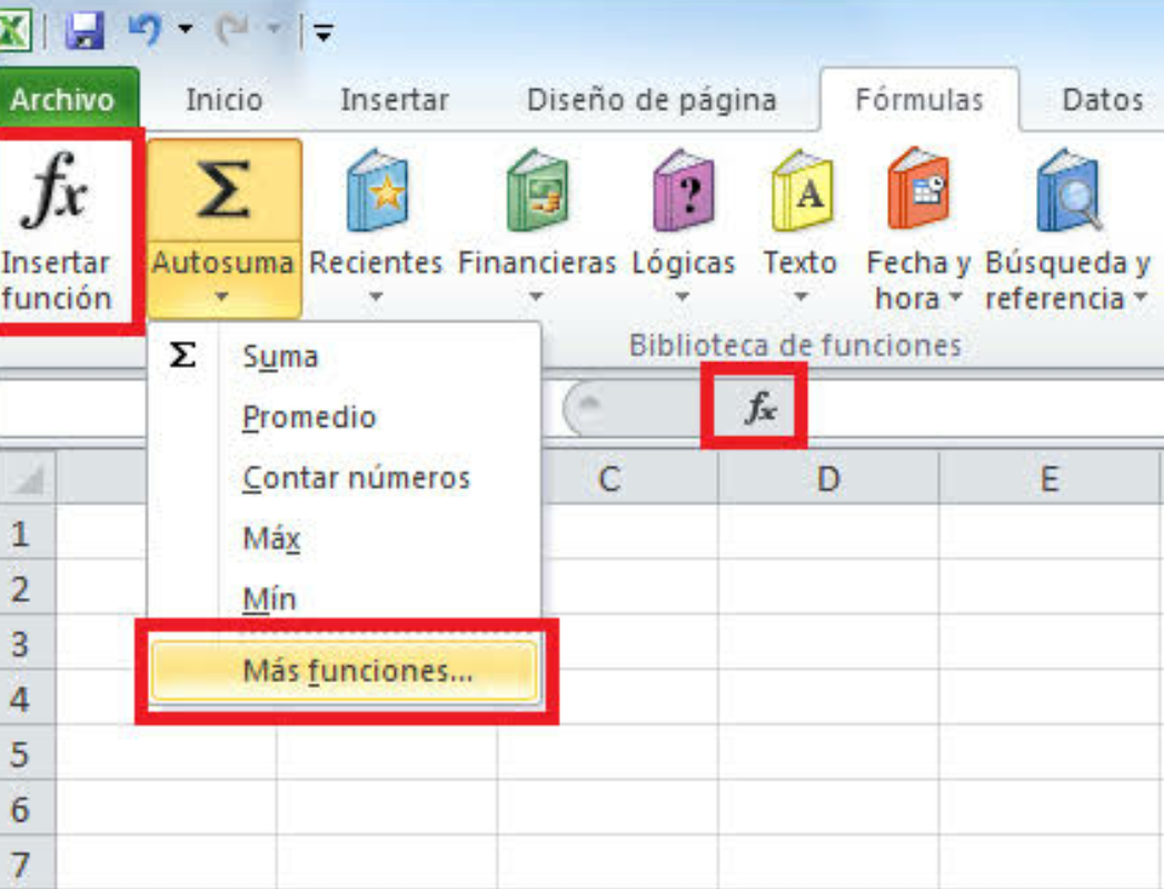 Informatica 3 exel Interfaz de excel