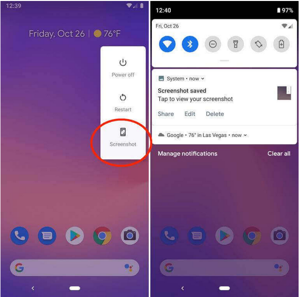 Cara mengambil screenshot di Google Pixel 3 dan 3XL dengan cepat