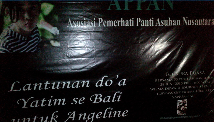 Merasa Senasib, Ratusan Anak Panti di Bali Doakan Angeline