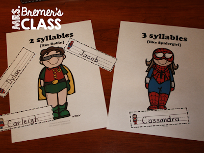 Our Class of Super Friends: a back to school pack that builds classroom community and helps students get to know each other. #kindergarten #1stgrade #backtoschool #classroom #superheroes