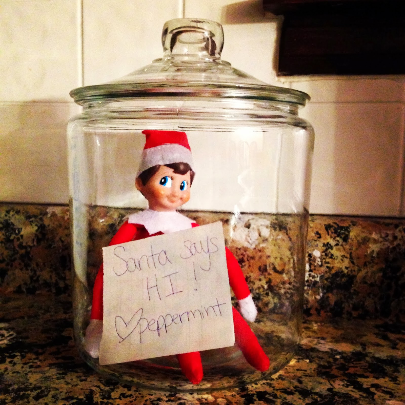 Our Elf on the Shelf: Week 2 - Building Our Story