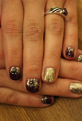 november nails browns autumn those plum