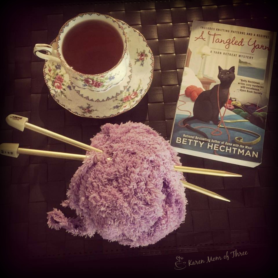 A Cup Of Tea and A Cozy Mystery A Tangled Yarn By Betty Hechtman