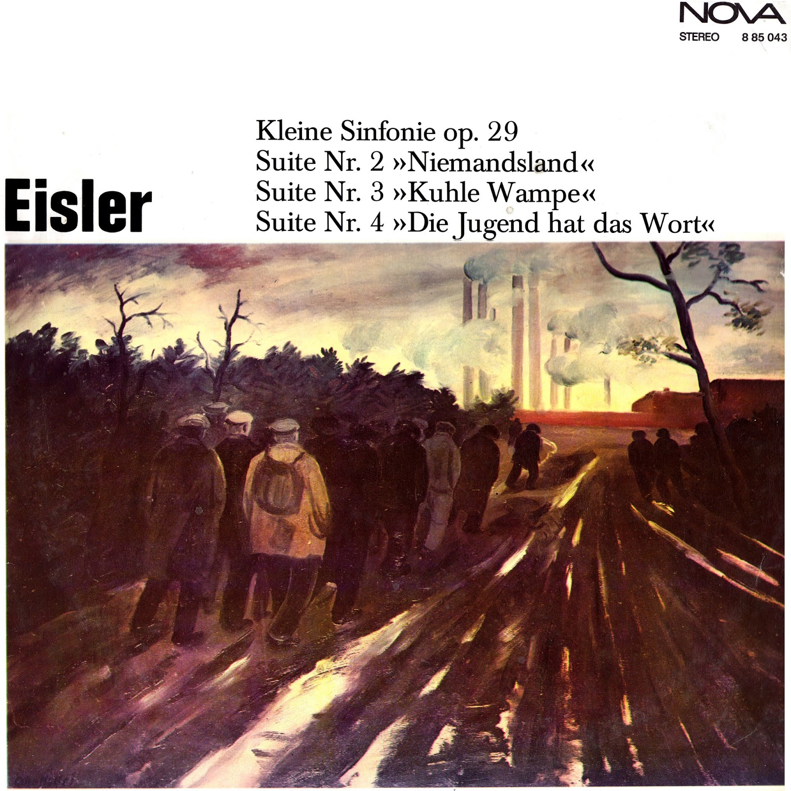 Erich Kästner Die Jugend Hat Das Wort Zero G Sound : Hanns Eisler - Kleine Sinfonie - Niemandsland - Kuhle