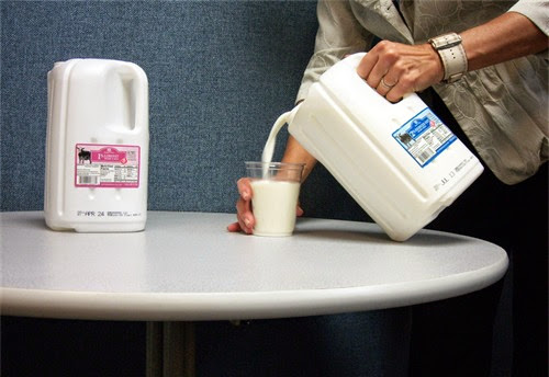 Κουτιά φρέσκου γάλακτος με τέχνη