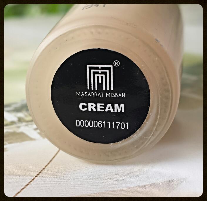 masarrat misbah foundation beige