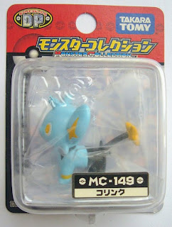 Shinx Pokemon figure Tomy Monster Collection MC series