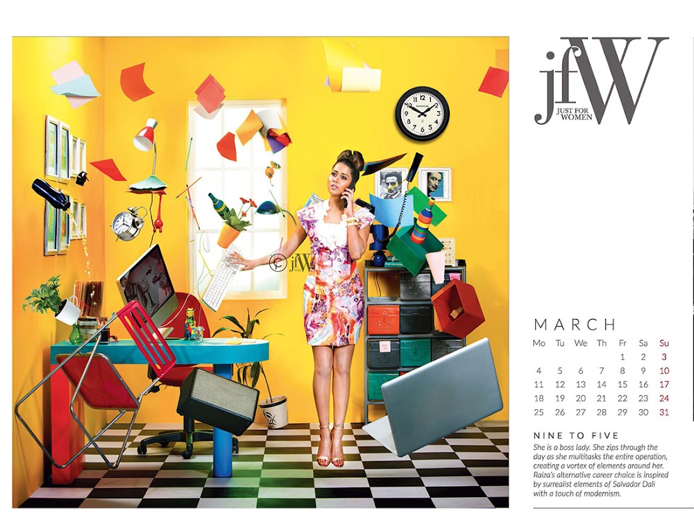 Raiza Wilson - JFW 2019 Calendar
