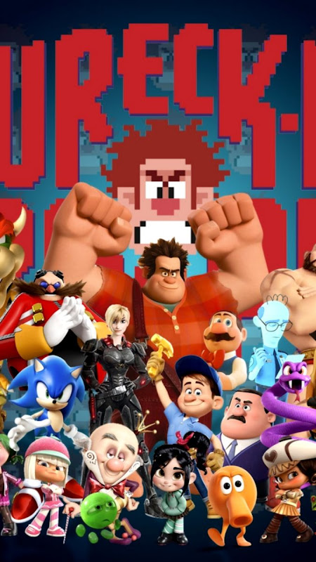 Ralph And Vanellope Wreck It Ralph Wallpapers Link Wallpapers