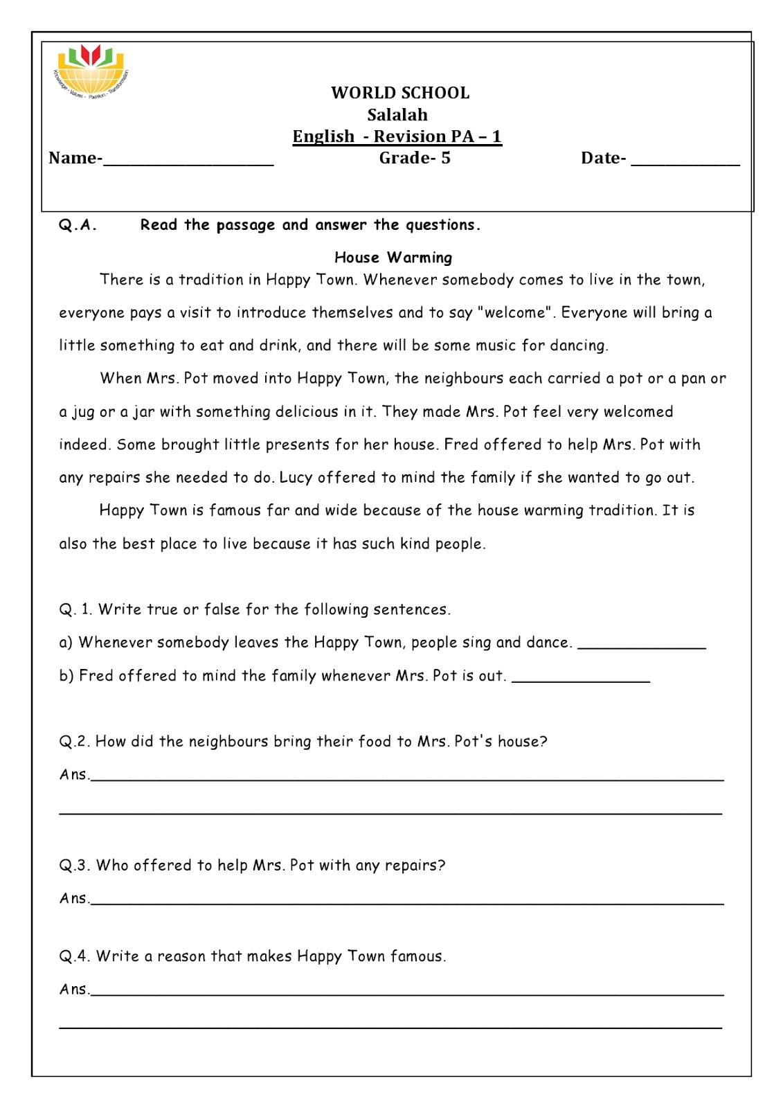 Birla World School Oman Stationery List For Grade 5 vrogue.co