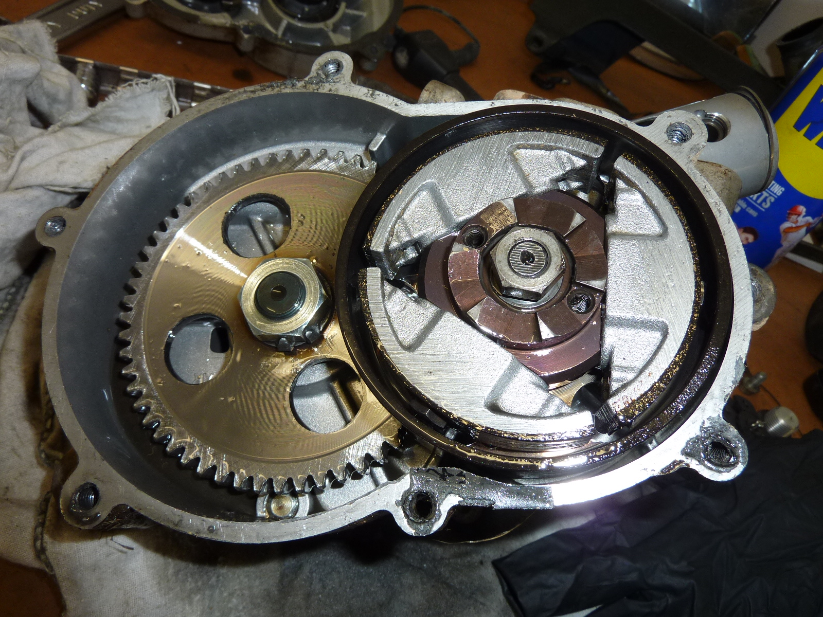 BikeTech7: KTM 50 Mini Adventure - the stripdown. lem 50cc engine diagram 