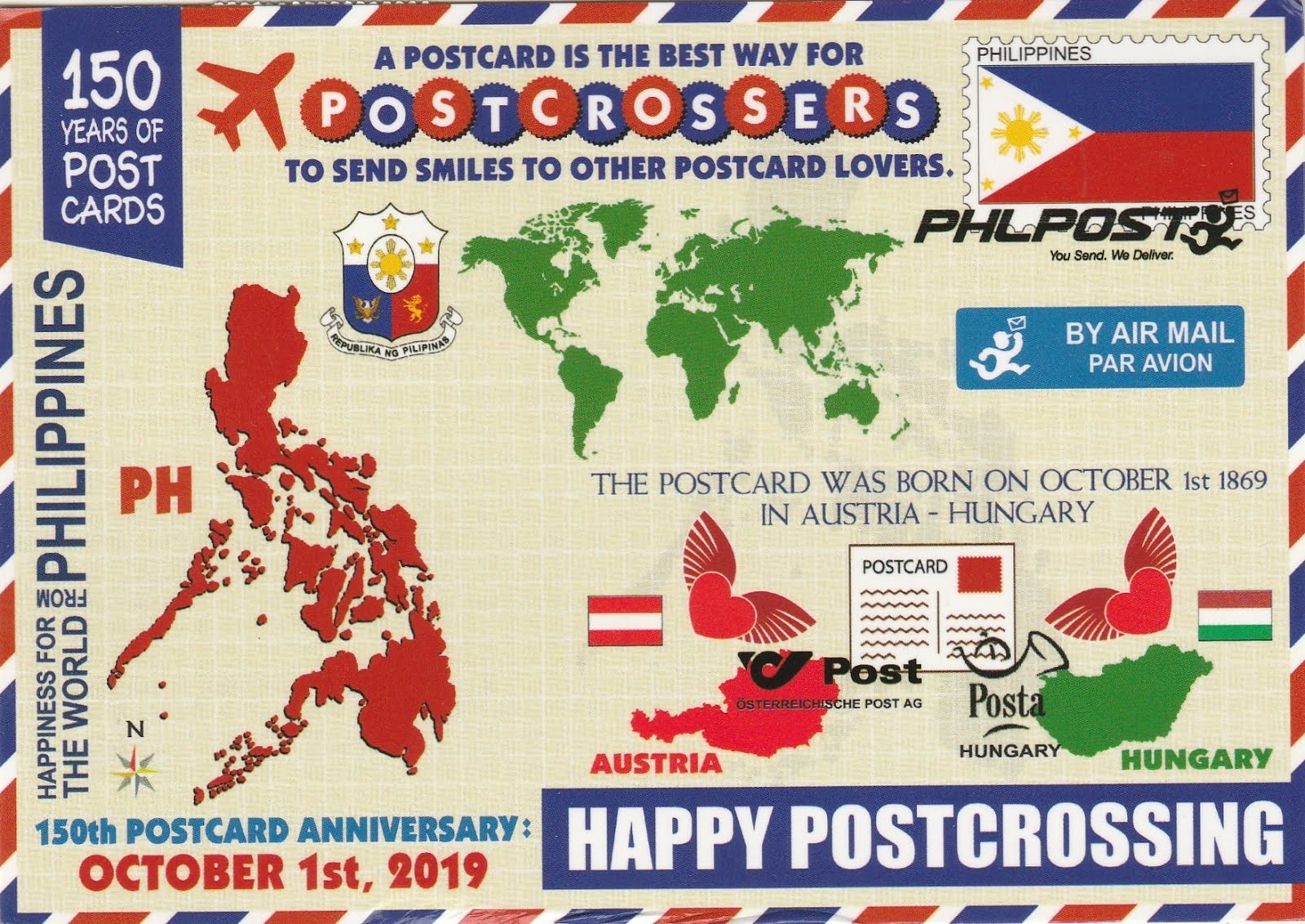 johan postcards PHILIPPINES Postcrossing.