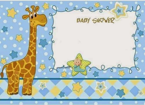 Tarjetas e Invitaciones de Baby Shower para Niños, parte 2
