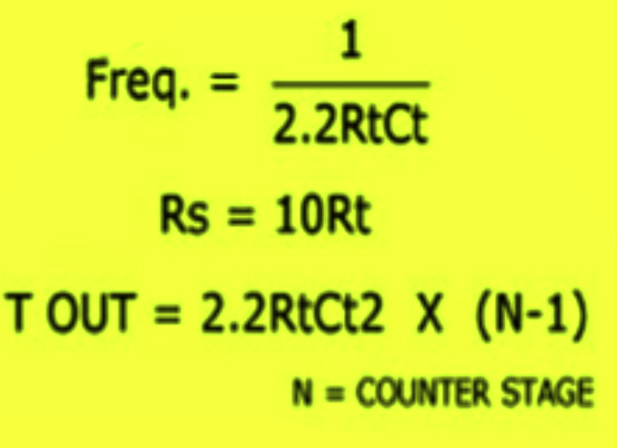 Simple Timer Circuit Using IC 4060