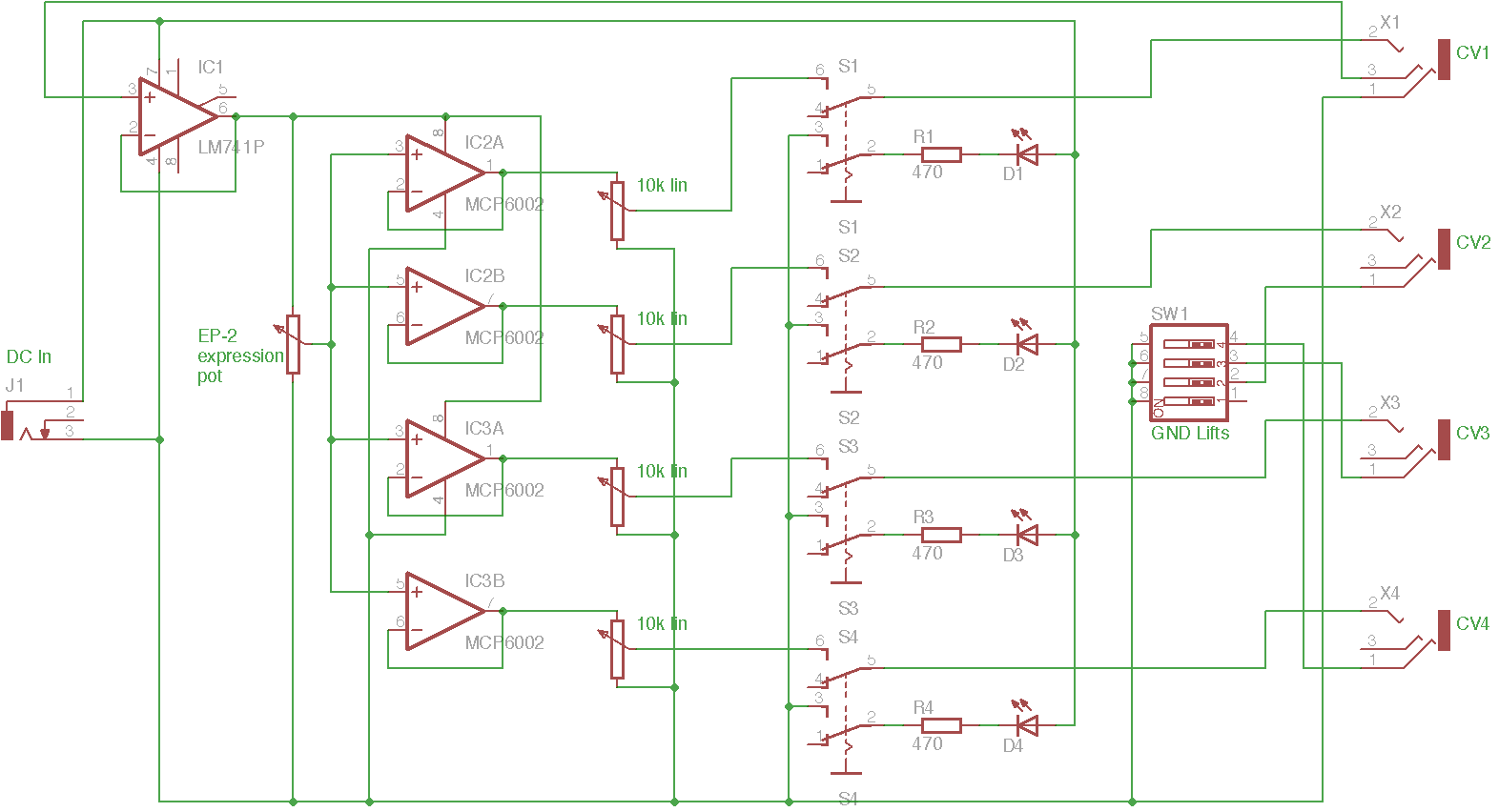 ZAARDWARE!: Multi-output Expression Pedal