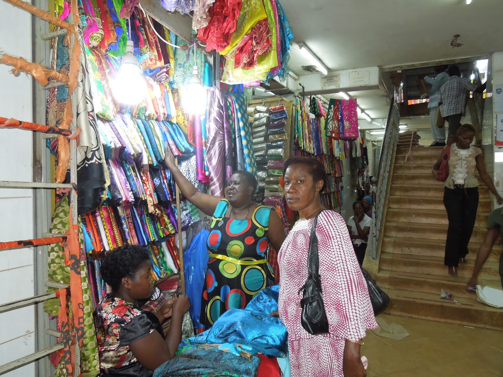 Encue Creations: Fabric Shopping in Uganda