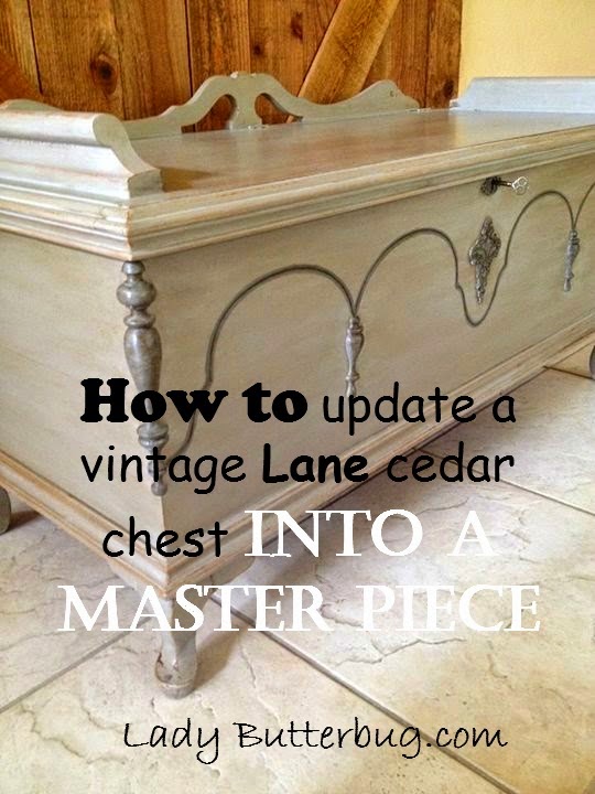  Lane Cedar Chest Updated with Chalk Paint® by Annie Sloan Lady