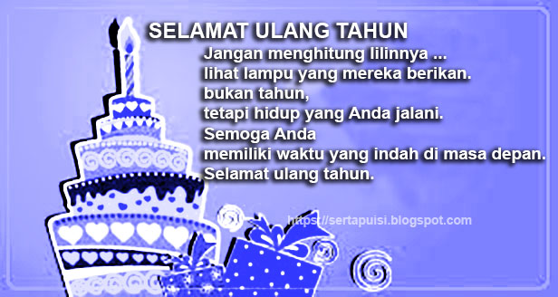 Puisi Selamat Ulang Tahun Untuk Kekasih Tercinta Berbagai Tahun