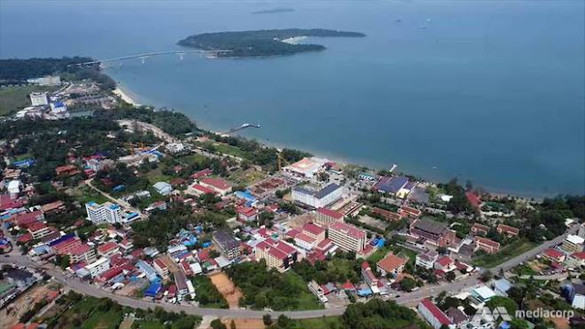 Sihanoukville nhìn từ trên cao
