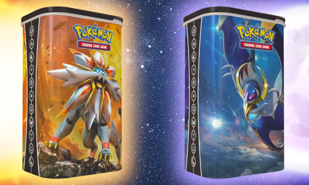 Kit Carta Pokémon Lendários Solgaleo Lunala Necrozma