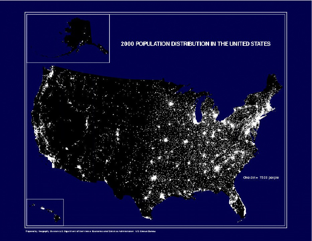 Map Collection Dot Density Map