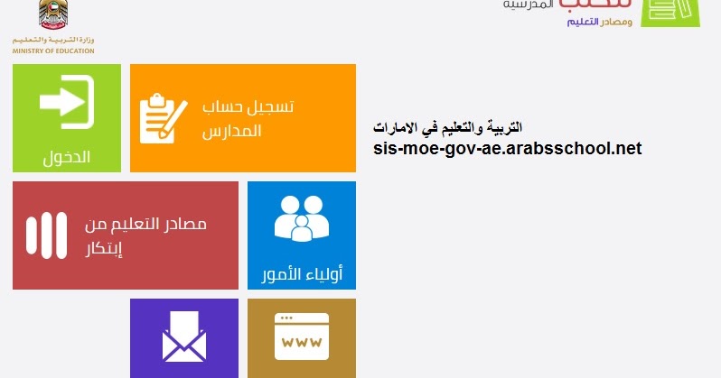 المتجر الالكتروني للكتب المدرسية ومصادر التعليم في الامارات