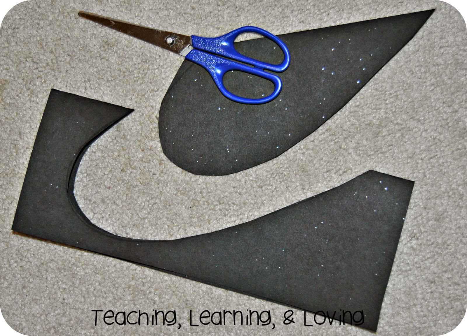 Teaching, Learning, & Loving Contact Paper Heart Craft