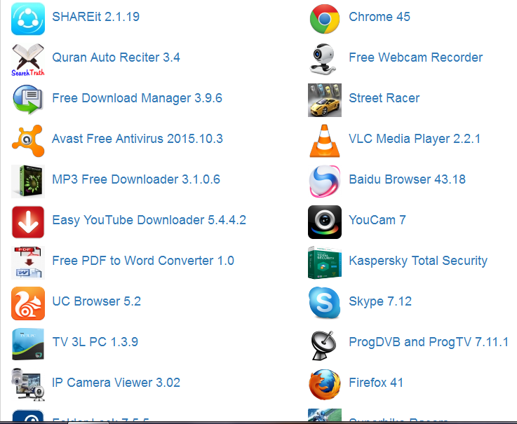 Popular Application Software डाउनलोड गर्नुहोस् - Sungava Computer Institute